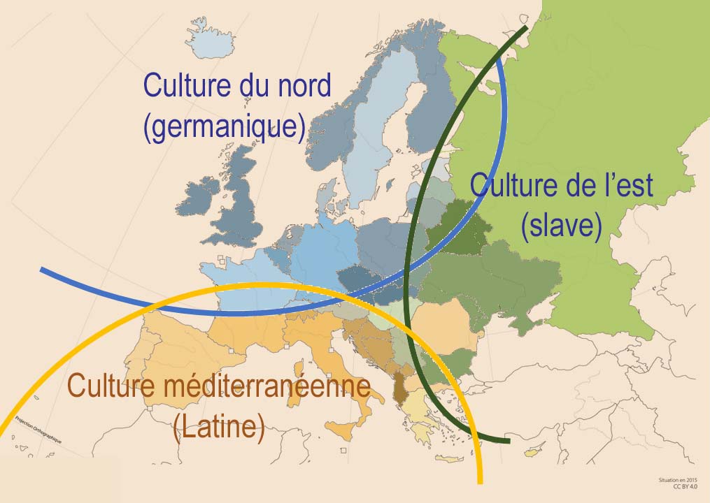 grandes régions d'Europe