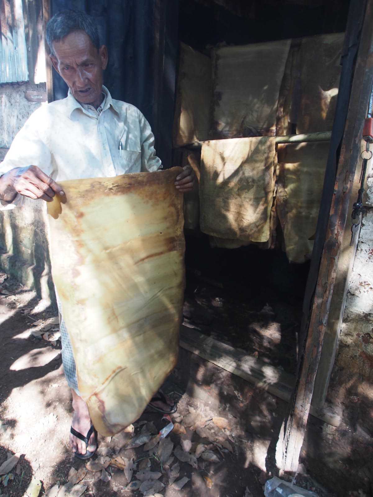 feuille de latex fumée feuille de latex fumée