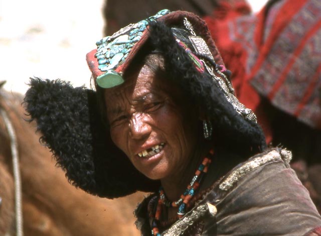 Habitante du Ladakh (Inde - nord Cachemire) ladakhie-1