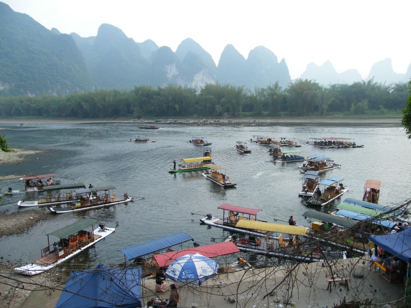 sur la riviere Li sur la riviere Li