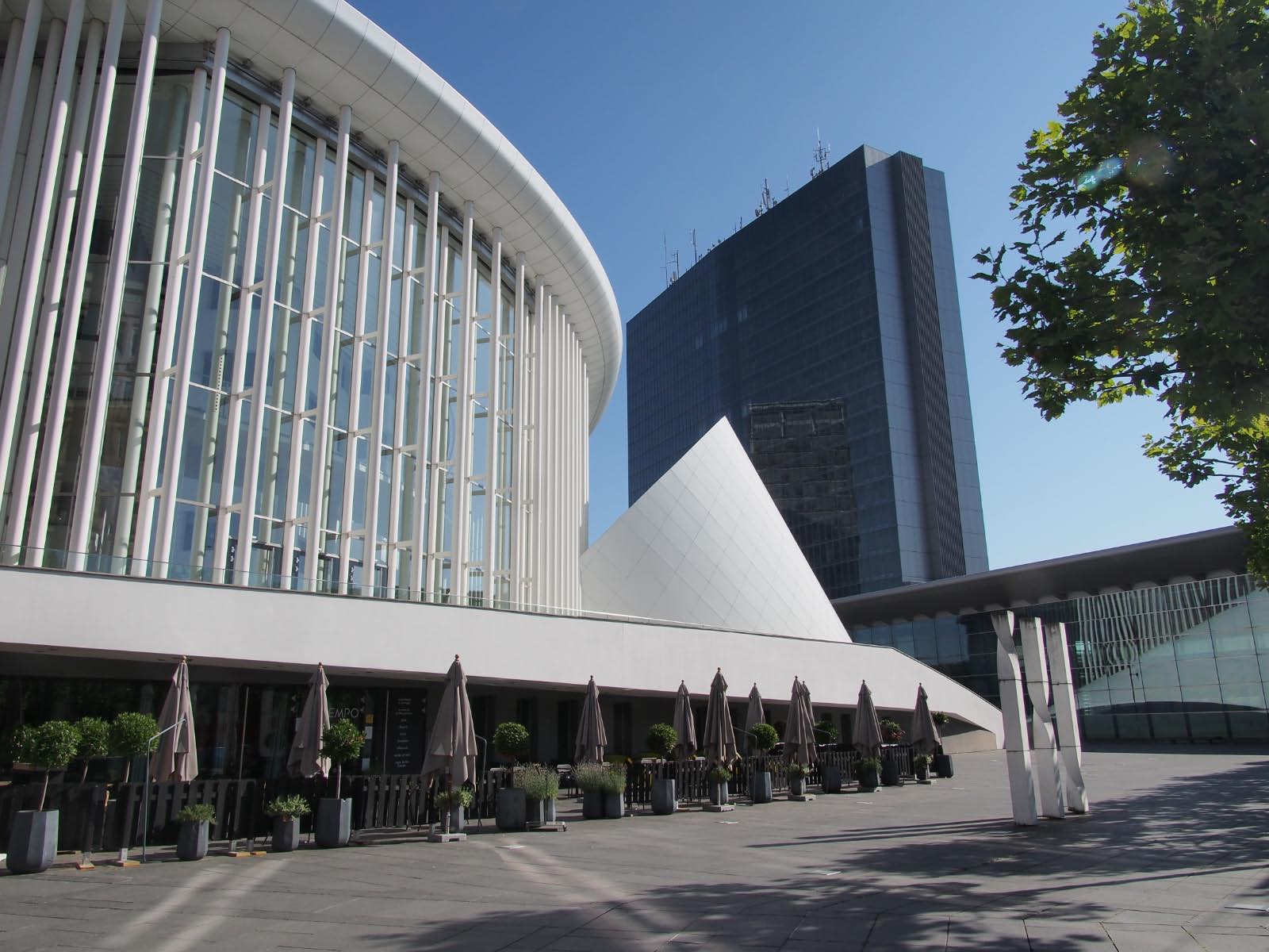 quartier des Institutions européennes a Luxembourg Institution européennes a Luxembourg