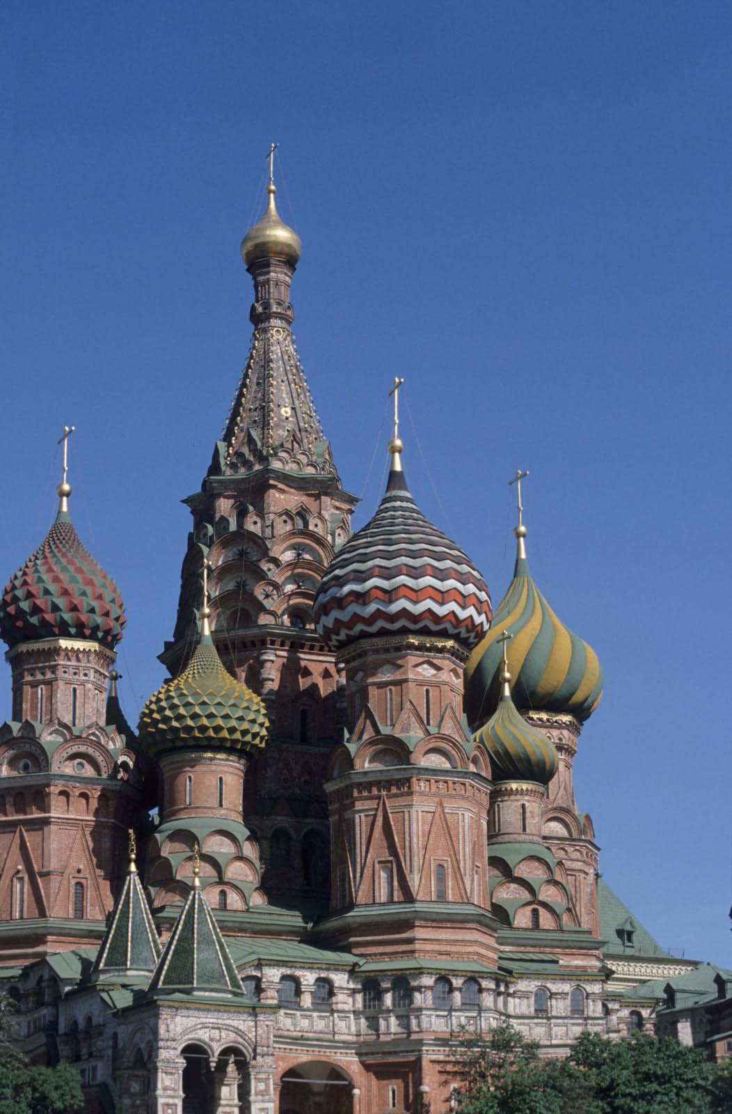 St Basile sur la place rouge a Moscou St Basile sur la place rouge a Moscou