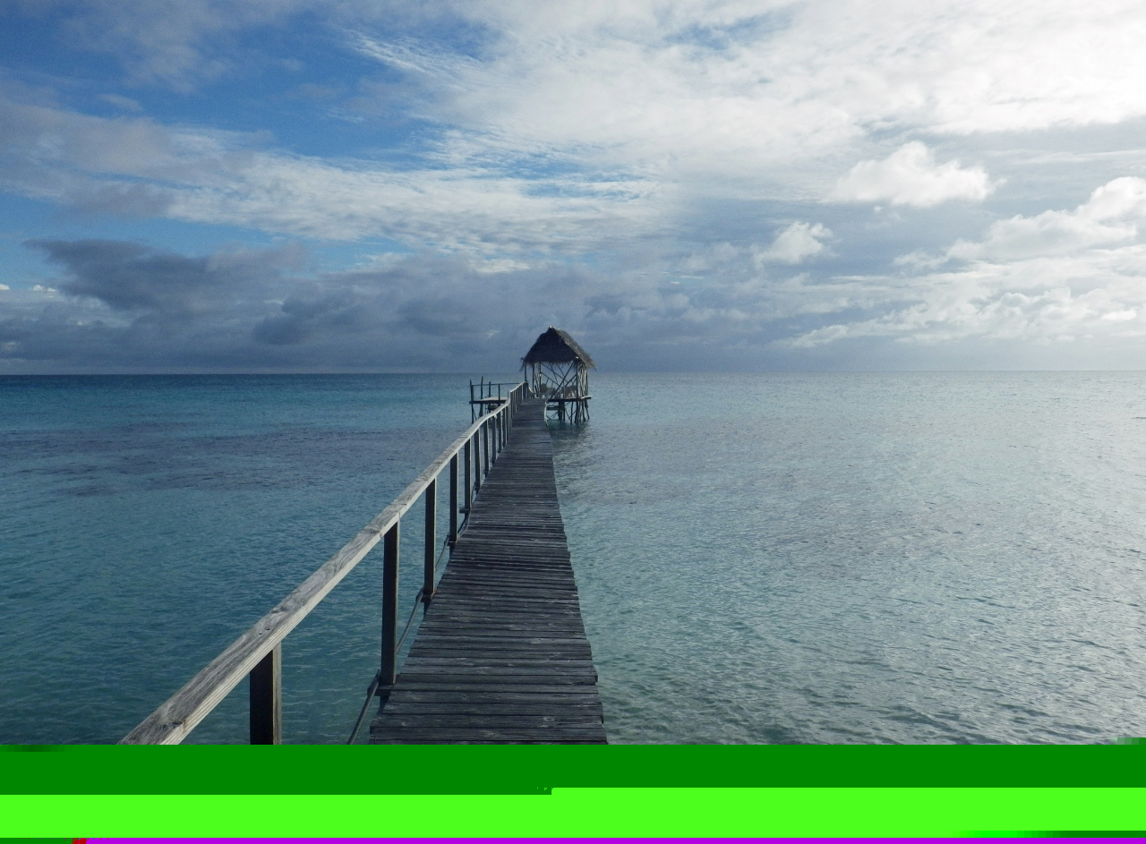 Fakarava - Ponton sur le lagon Fakarava - Ponton sur le lagon