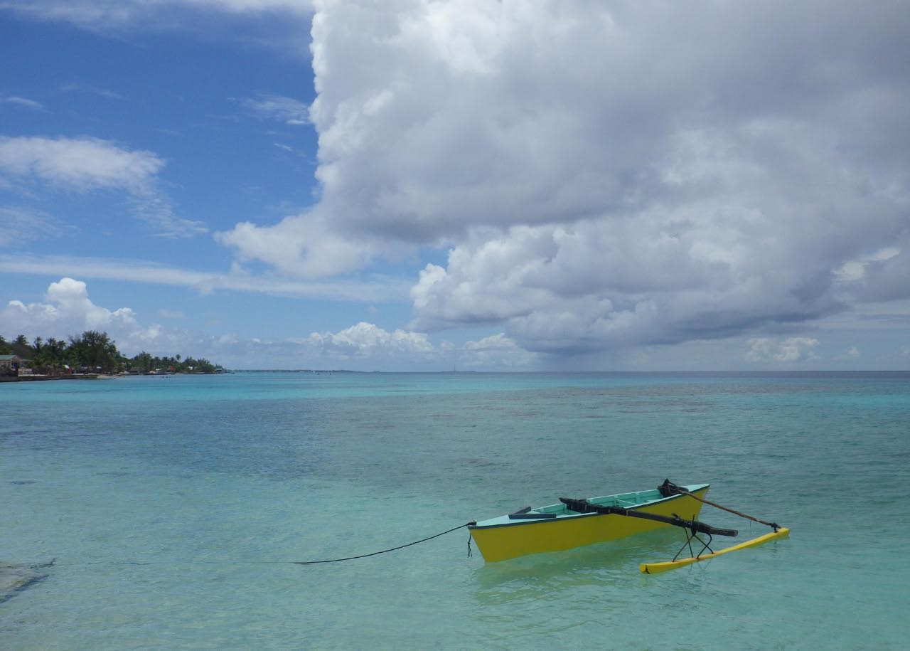 Au Tuamotu Lagon de Rangiroa