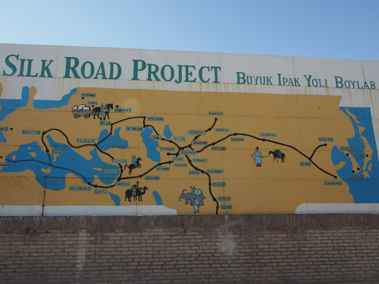 Routes de la soie Routes de la soie